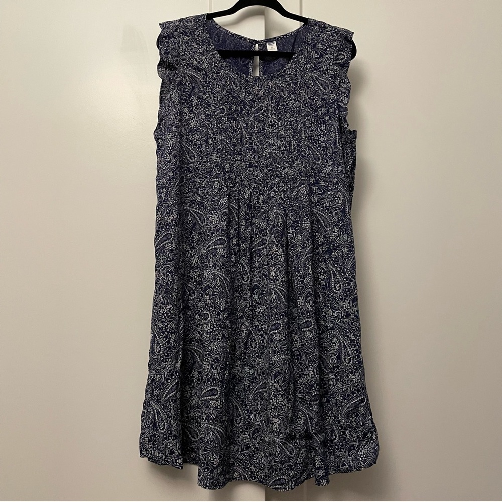 Old Navy Tall Navy Floral Dress